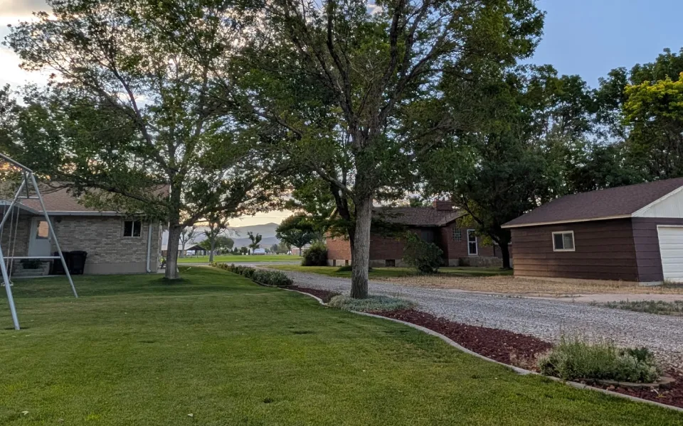 lawn maintenance yard